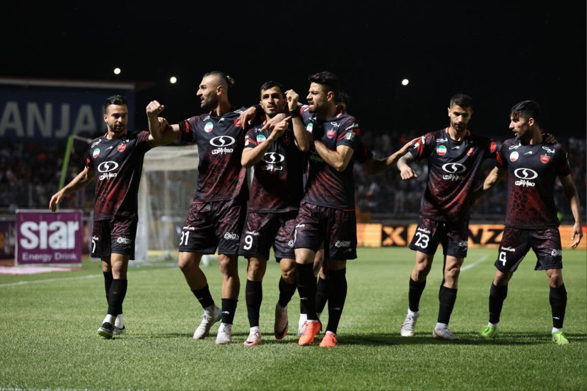 خلاصه بازی مس رفسنجان - پرسپولیس/ درخشش مهاجمان پرسپولیس