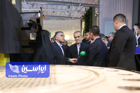 بازدید رئیس جمهور از بیست و نهمین نمایشگاه بین‌المللی نفت