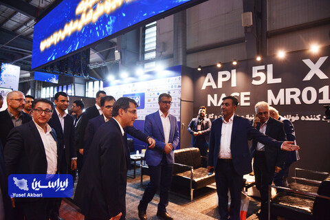 غرفه گروه فولاد مبارکه در بیست و نهمین نمایشگاه بین المللی نفت