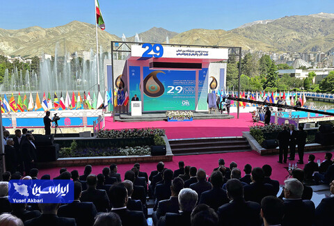 آیین افتتاحیه بیست و نهمین نمایشگاه بین‌المللی نفت، گاز، پالایش و پتروشیمی