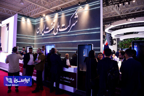 اولین روز بیست و نهمین نمایشگاه بین‌المللی نفت از دریچه دوربین ایراسین