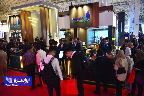 اولین روز بیست و نهمین نمایشگاه بین‌المللی نفت از دریچه دوربین ایراسین