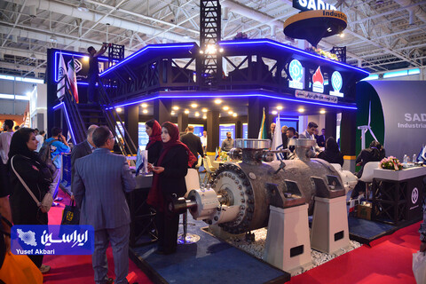 اولین روز بیست و نهمین نمایشگاه بین‌المللی نفت از دریچه دوربین ایراسین