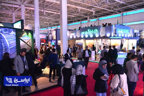 اولین روز بیست و نهمین نمایشگاه بین‌المللی نفت از دریچه دوربین ایراسین