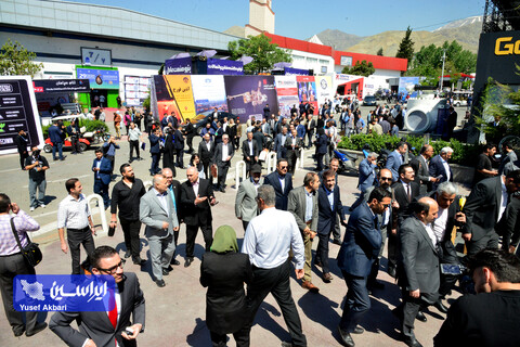 اولین روز بیست و نهمین نمایشگاه بین‌المللی نفت از دریچه دوربین ایراسین