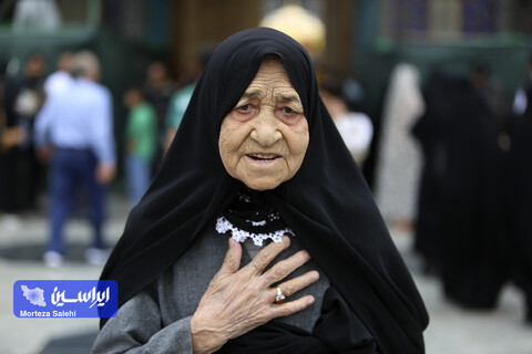 حال و هوای حرم رضوی در سالروز میلاد امام رضا علیه‌السلام