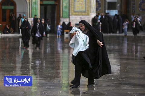 حال و هوای حرم رضوی در سالروز میلاد امام رضا علیه‌السلام