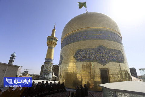 حال و هوای حرم رضوی در سالروز میلاد امام رضا علیه‌السلام