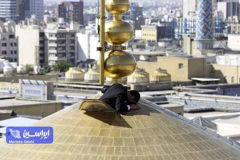 حال و هوای حرم رضوی در سالروز میلاد امام رضا علیه‌السلام