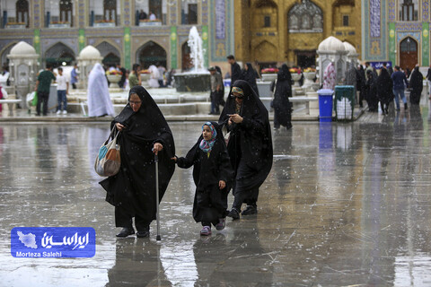حال و هوای حرم رضوی در سالروز میلاد امام رضا علیه‌السلام