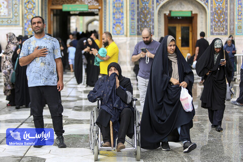 حال و هوای حرم رضوی در سالروز میلاد امام رضا علیه‌السلام