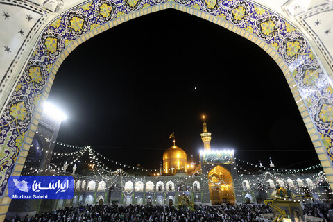 حال و هوای حرم رضوی در سالروز میلاد امام رضا علیه‌السلام