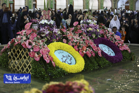حال و هوای حرم رضوی در سالروز میلاد امام رضا علیه‌السلام