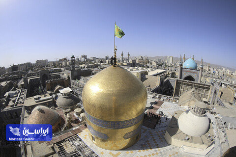 حال و هوای حرم رضوی در سالروز میلاد امام رضا علیه‌السلام