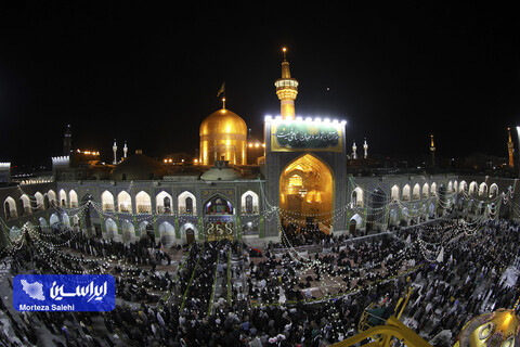 حال و هوای حرم رضوی در سالروز میلاد امام رضا علیه‌السلام