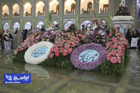 حال و هوای حرم رضوی در سالروز میلاد امام رضا علیه‌السلام