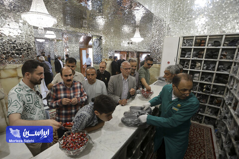 حال و هوای حرم رضوی در سالروز میلاد امام رضا علیه‌السلام