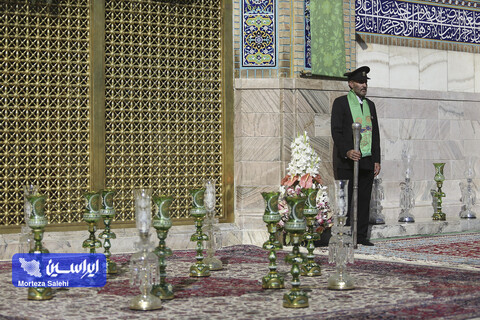 حال و هوای حرم رضوی در سالروز میلاد امام رضا علیه‌السلام