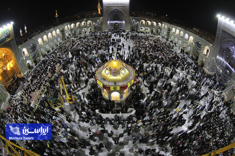 حال و هوای حرم رضوی در سالروز میلاد امام رضا علیه‌السلام