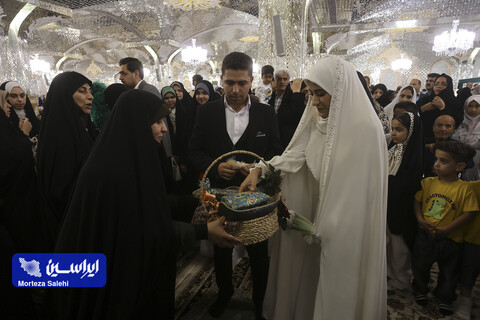 حال و هوای حرم رضوی در سالروز میلاد امام رضا علیه‌السلام