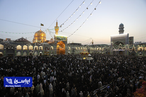 حال و هوای حرم رضوی در سالروز میلاد امام رضا علیه‌السلام