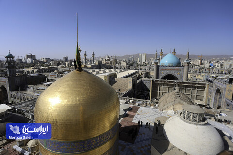 حال و هوای حرم رضوی در سالروز میلاد امام رضا علیه‌السلام