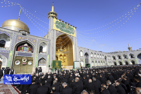 حال و هوای حرم رضوی در سالروز میلاد امام رضا علیه‌السلام