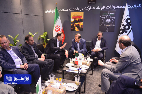 سومین روز بیست و نهمین نمایشگاه بین‌المللی نفت از دریچه دوربین ایراسین