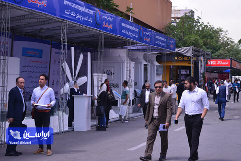 سومین روز بیست و نهمین نمایشگاه بین‌المللی نفت از دریچه دوربین ایراسین