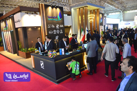 سومین روز بیست و نهمین نمایشگاه بین‌المللی نفت از دریچه دوربین ایراسین