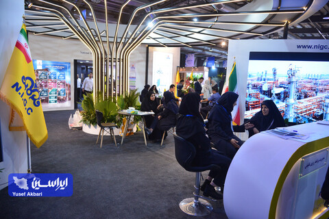 سومین روز بیست و نهمین نمایشگاه بین‌المللی نفت از دریچه دوربین ایراسین