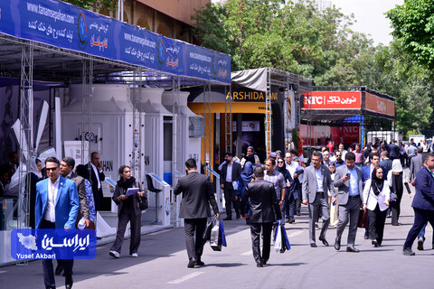 سومین روز بیست و نهمین نمایشگاه بین‌المللی نفت از دریچه دوربین ایراسین