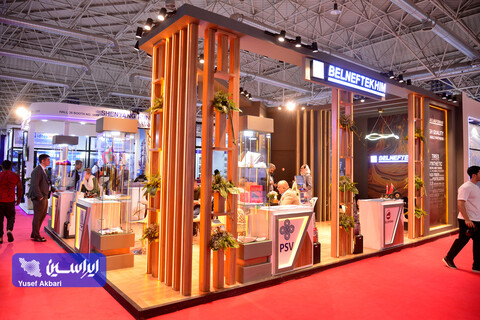 سومین روز بیست و نهمین نمایشگاه بین‌المللی نفت از دریچه دوربین ایراسین