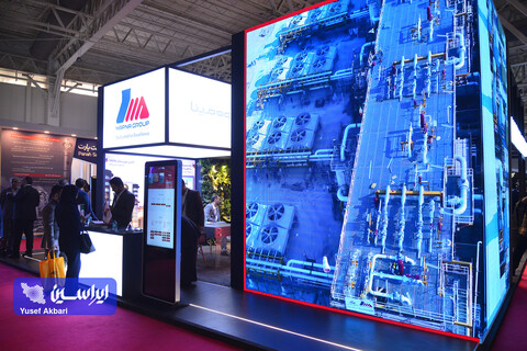 سومین روز بیست و نهمین نمایشگاه بین‌المللی نفت از دریچه دوربین ایراسین