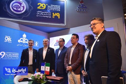 چهارمین روز بیست و نهمین نمایشگاه بین‌المللی نفت از دریچه دوربین ایراسین