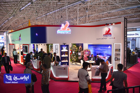 چهارمین روز بیست و نهمین نمایشگاه بین‌المللی نفت از دریچه دوربین ایراسین