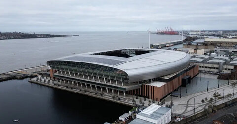 یک شرکت فولادی ۱۰۰۰ تن فولاد برای ساخت استادیوم «اورتون» در لیورپول تأمین کرد