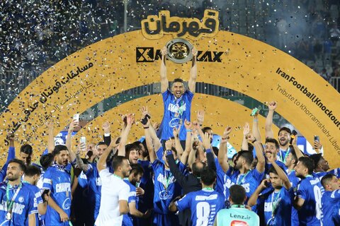 هشتمین قهرمانی استقلال در جام حذفی/ دست ملوان به جام نرسید