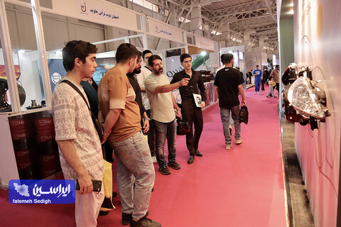 اولین روز بیستمین نمایشگاه بین‌المللی قطعات، لوازم و مجموعه‌های خودرو  از دریچه دوربین ایراسین