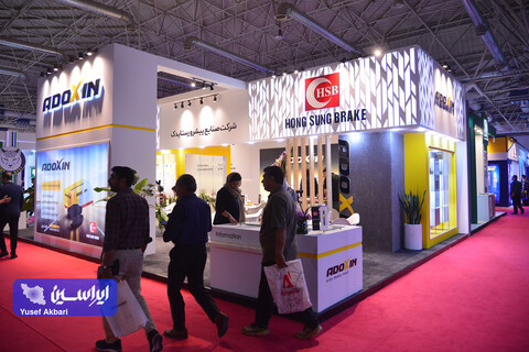 دومین روز بیستمین نمایشگاه بین‌المللی قطعات خودرو از دریچه دوربین ایراسین