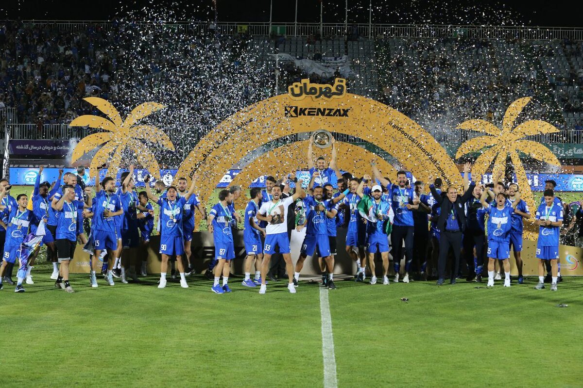 جشن قهرمانی استقلال در جام حذفی