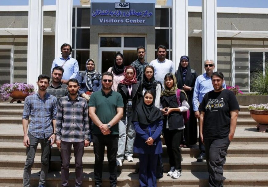 گزارش بازدید تخصصی دانشجویان مهندسی مواد دانشگاه تهران از خطوط تولید فولاد مبارکه