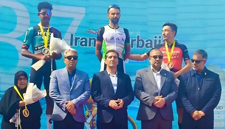 عملکرد درخشان رکابزن سپاهان در تور ایران - آذربایجان