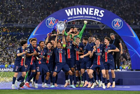 تاریخ در مونیخ رقم خورد؛ پاری‌سن‌ژرمن برای اولین مرتبه قهرمان لیگ قهرمانان اروپا شد