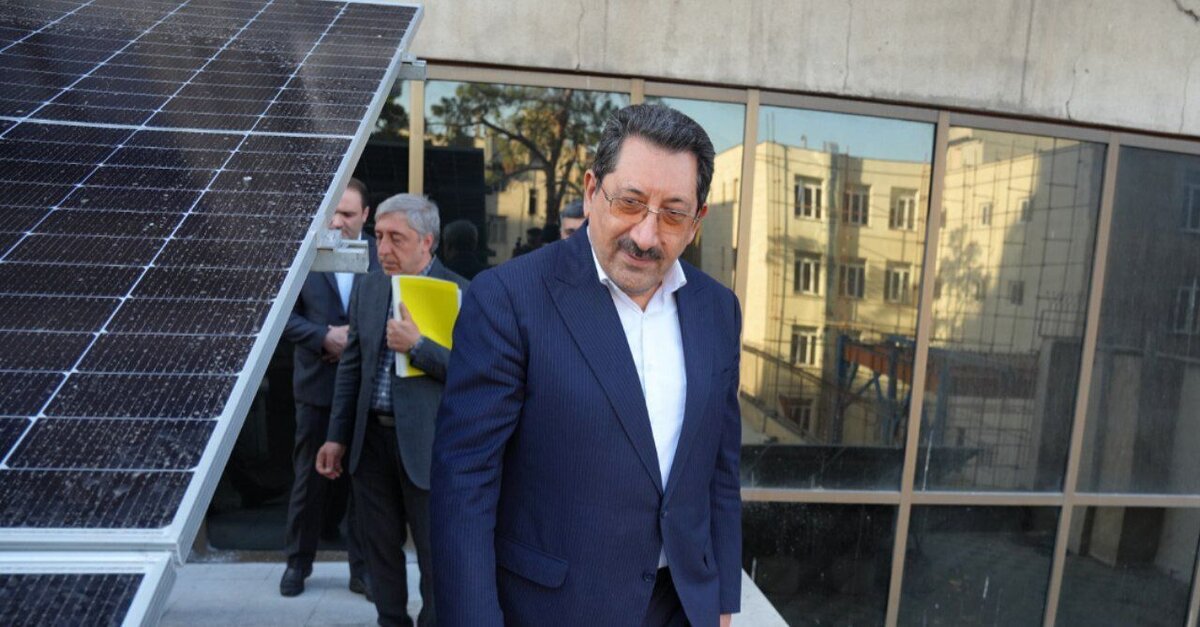 تأمین برق مصرفی ساختمان وزارت صمت با برق خورشیدی