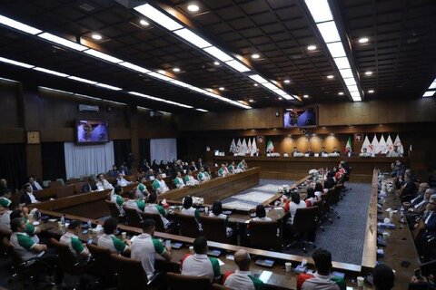 مراسم بدرقه ورزشکاران اعزامی به هشتمین دوره بازی‌های ورزش کارگری جهان برگزار شد