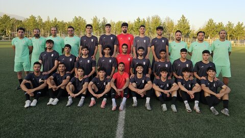 تمرین جوانان سپاهان در آکادمی تیم‌های ملی