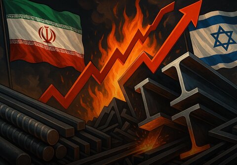 تأثیر حمله نظامی اسرائیل بر نقدینگی و تأمین مواد اولیه در صنعت فولاد ایران