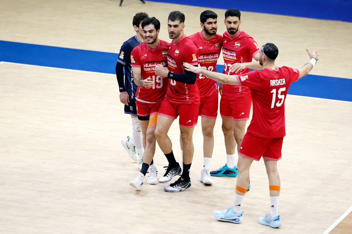 برد شیرین والیبالیست‌های ایران مقابل آرژانتین