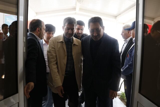 وزیر صنعت، معدن و تجارت وارد شهرستان کوهپایه شد
